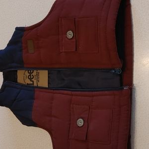 COPY - 0-3 mo. polyester vest in perfect condition.